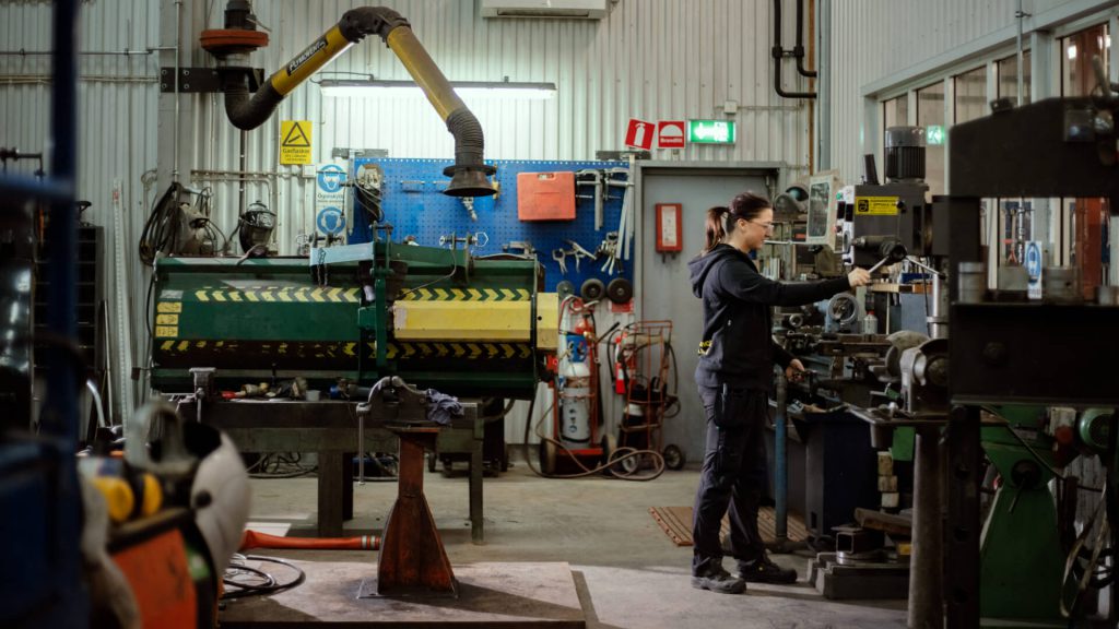 verkstad och servicehall hos slangservice